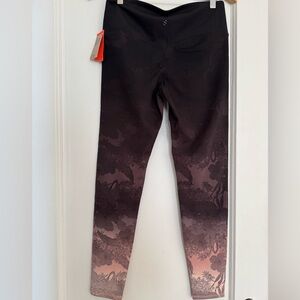 H&M Sport - Floral Ombre Leggings size M (NEW!)